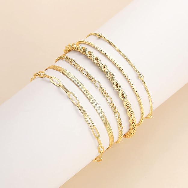 Vernetta™ | 金色手鐲套裝