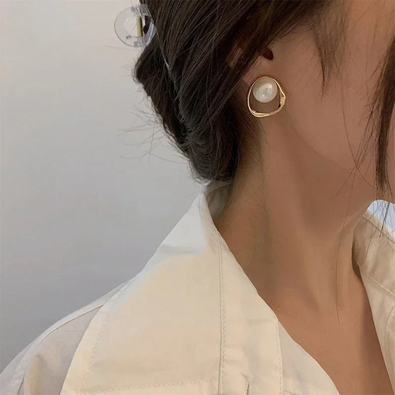 Emma™ | 復古珍珠耳環