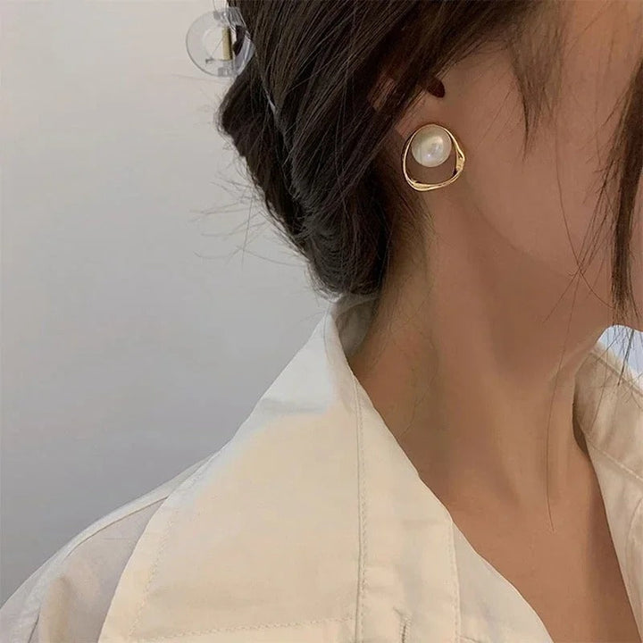 Emma™ | 復古珍珠耳環